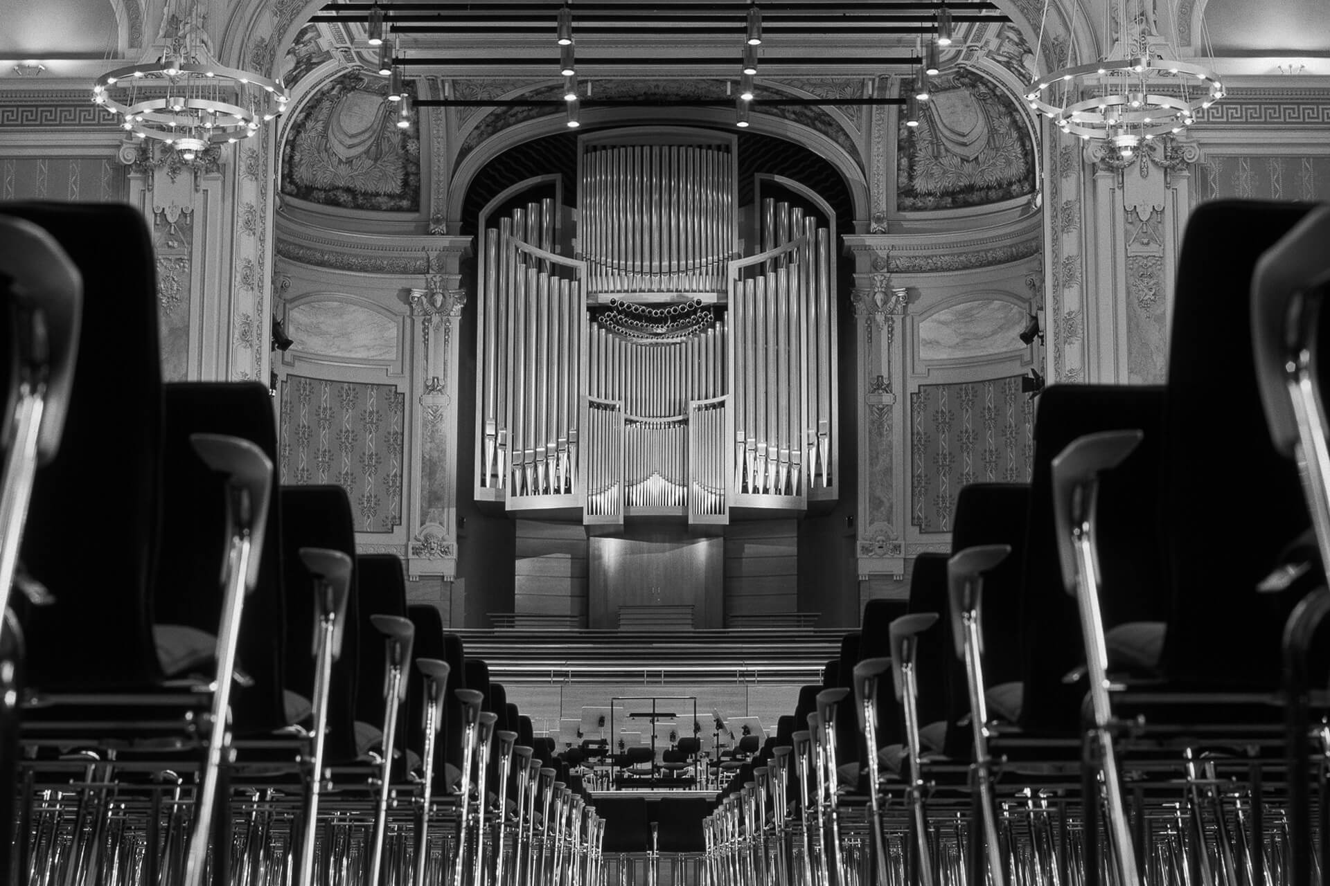 Sauer Orgel im Großen Saal