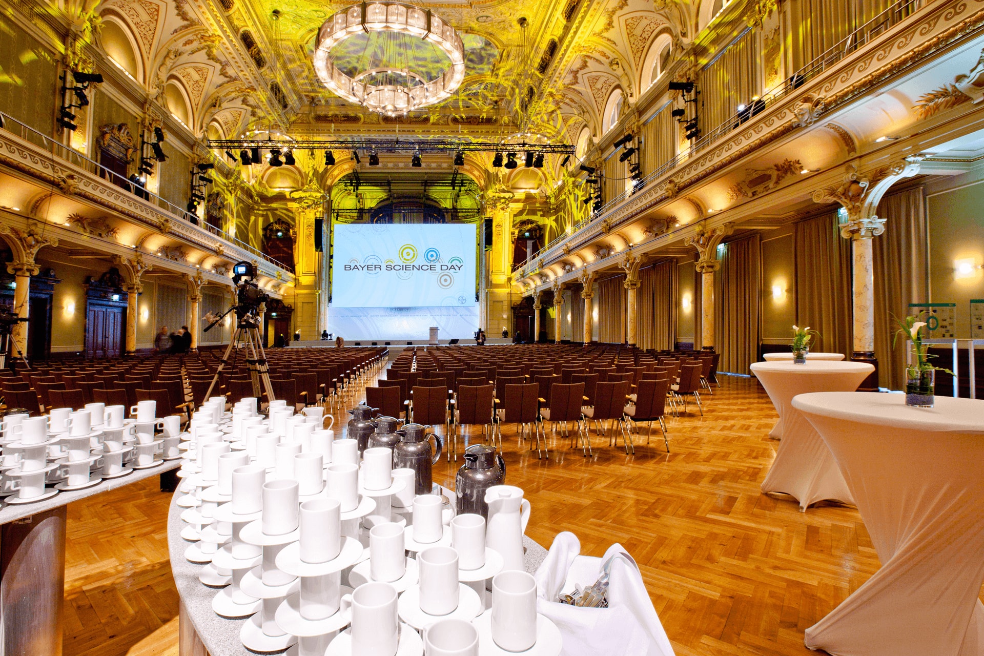 Tagung im Großen Saal in der Historischen Stadthalle Wuppertal Bayer Science Day