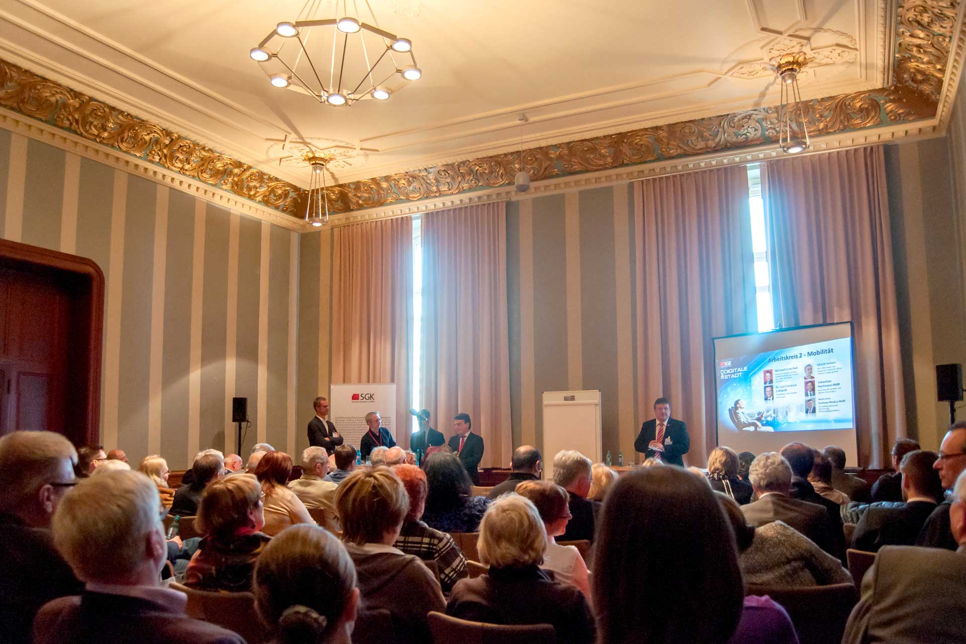 Kongress Tagung im Hindemith Saal in der Historischen Stadthalle Wuppertal